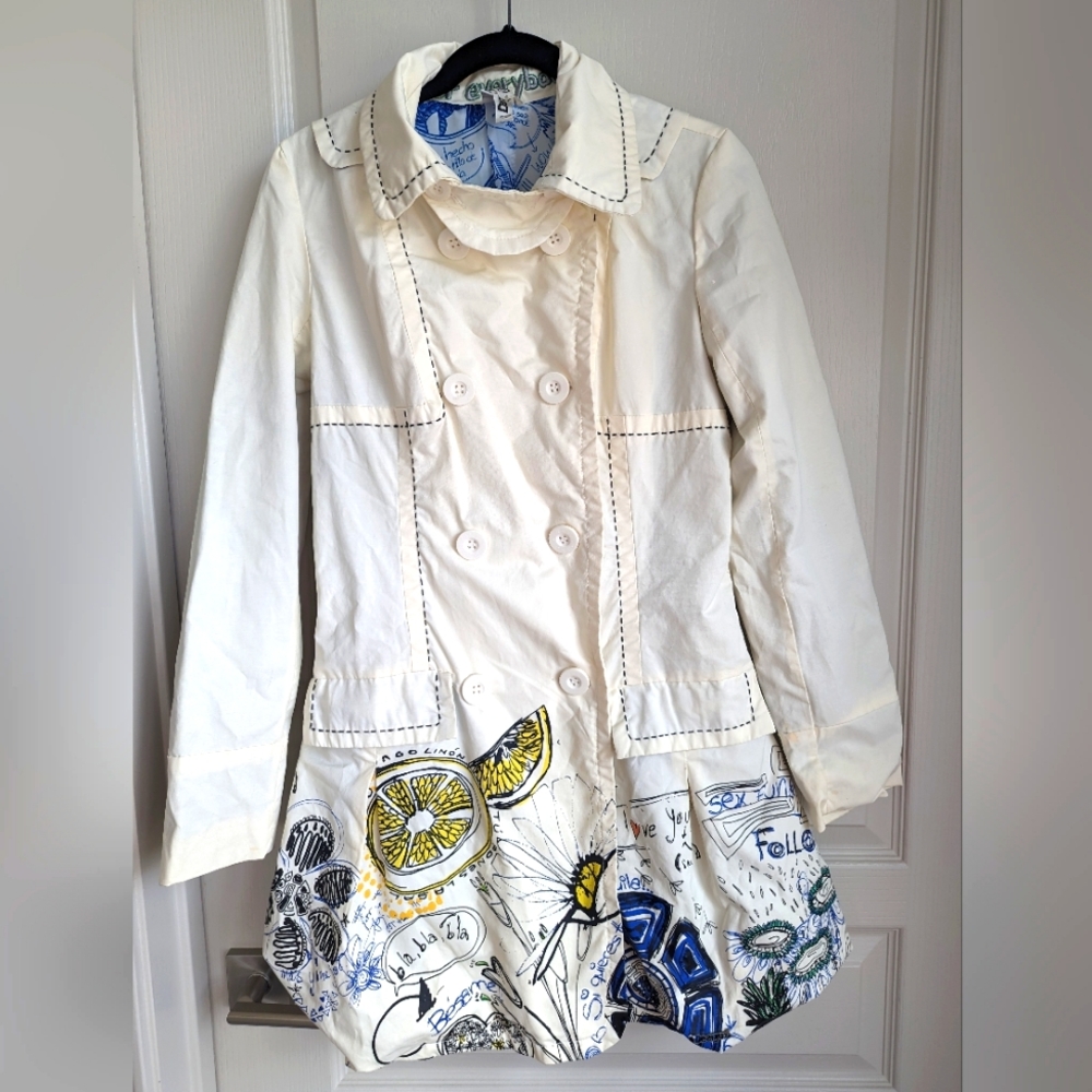 Off white Desigual Raincoat